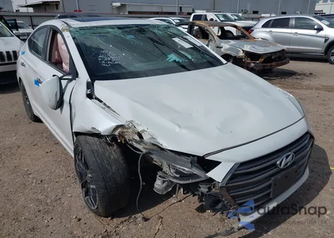 2017 Hyundai Elantra Limited z USA, uszkodzony, nr VIN 5NPD84LF5HH000558